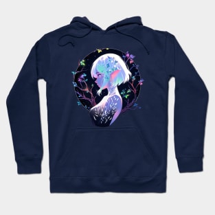 Glowing Goddess of Forest Hoodie